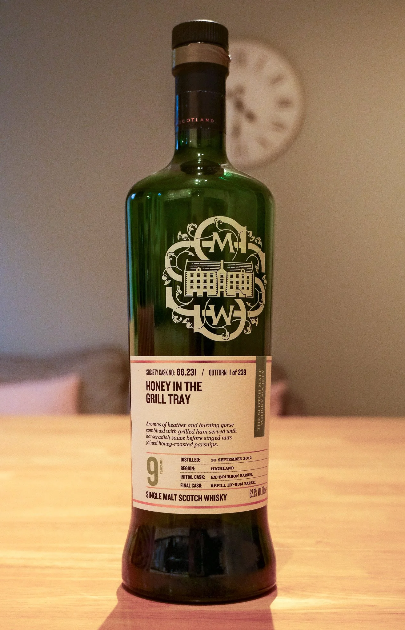 SMWS Cask No; 130.8 JAPAN　9years Karuizawa (silent) - 12 year old SMWS Society Cask No. 132.6 2000